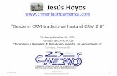 Desde el CRM tradicional hasta el CRM 2.0