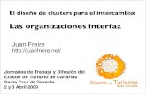 El diseño de clusters para el intercambio: Las organizaciones interfaz