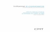 Informe sobre el comercio  electrónico en España a través  de entidades de medios de pago Tercer Trimestre 2011 (CMT) -Feb12