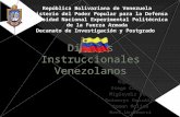 Diseños Instruccionales Venezolanos