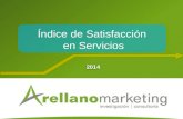 Indice de Satisfacción en Servicios 2014