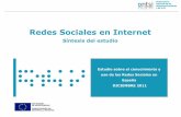 Estudio Redes Sociales en España