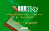 El Salvador - Año Internacional de la Agricultura Familiar: Experiencias nacionales