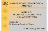 (2) Módulo Técnicas cualitativas y cuantitativas