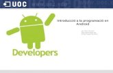 Introducció a la programació en Android