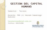 Gestión del capital humano