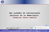 Valoraciones Sociales en Venezuela 2011 - Centro Gumilla