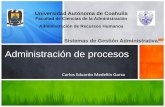 Sga  1.3 administración de procesos