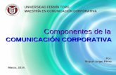 Componentes de la comunicacion corporativa