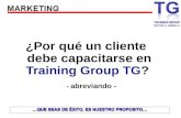Ciclo de Valor Training Group TG