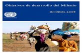 Onu   objetivos de desarrollo del milenio - informe de 2008