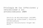 Sensibilidad A Los Antimicrobianos 2009