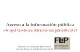 Acceso a la información pública en Colombia