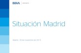 Situación Madrid 2º semestre 2013