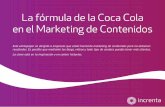 La fórmula de coca cola en el Content Marketing