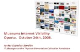 Museums Internet Visibility. EITEC 2008.