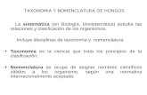 Taxonomia DE HONGOS