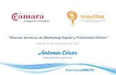 Nuevas técnicas de Marketing Digital y Publicidad Online