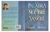 LA PALABRA, EL NOMBRE Y LA SANGRE - Joyce Meyer