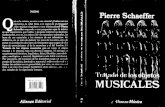 Tratado de Objetos Musicales - Pierre Schaeffer