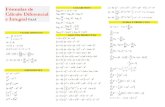 Formulario de Cálculo Diferencial e Integral
