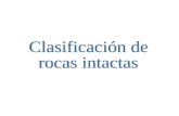 (4.3) Clasificación Rocas intactas