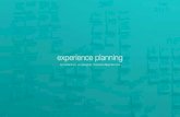 Experience Planning