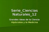 Serie Ciencias Naturales 12 Hipocrates