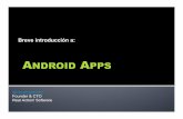 Breve introducción a Android Apps