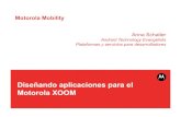Diseñando aplicaciones para el Motorola XOOM