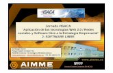 Jornada ISACA-CV: Software libre (2 de 3)