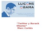 Twitter y Barack Obama: lecciones de una campaña