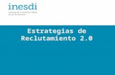 Pedro Rojas: Estrategias de Reclutamiento 2.0