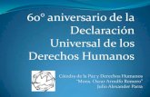 60 Aniversario de la Declaración Universal de los Derechos Humanos