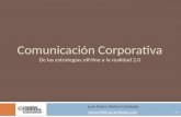 Presentación básica de Comunicación Corporativa (1.0 y 2.0)