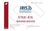 Norma IRIS y UNE-EN 9100
