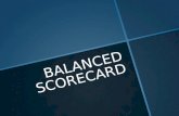 Balanced scorecard presen