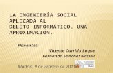 LA Ingeniería SOCIAL APLICADA AL DELITO INFORMÁTICO ..