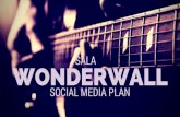 Social Media Plan Sala Wonderwall