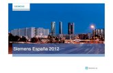 Siemens España 2012