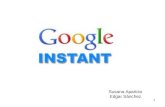 Presentation google instant