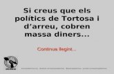 Informació a la ciutadania de Tortosa