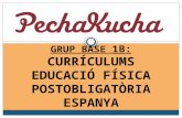 PechaKucha - CURIICULUM EF POSTOBLIGATORIA