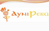AyniPerú - Trabajos hechos a mano