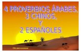 4 proverbios árabes