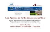 Los Agentes de Futbolistas en Argentina