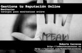 Gestiona Tu Reputaci³N Online   Consejos Para Monitorizar