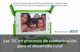 Desarrollo rural y comunicación