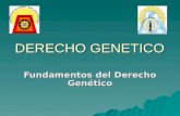 Derecho Genetico (Clase 01)