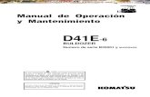 125792176 Manual Operacion Mantenimiento Bulldozer d41e Komatsu PDF (1)